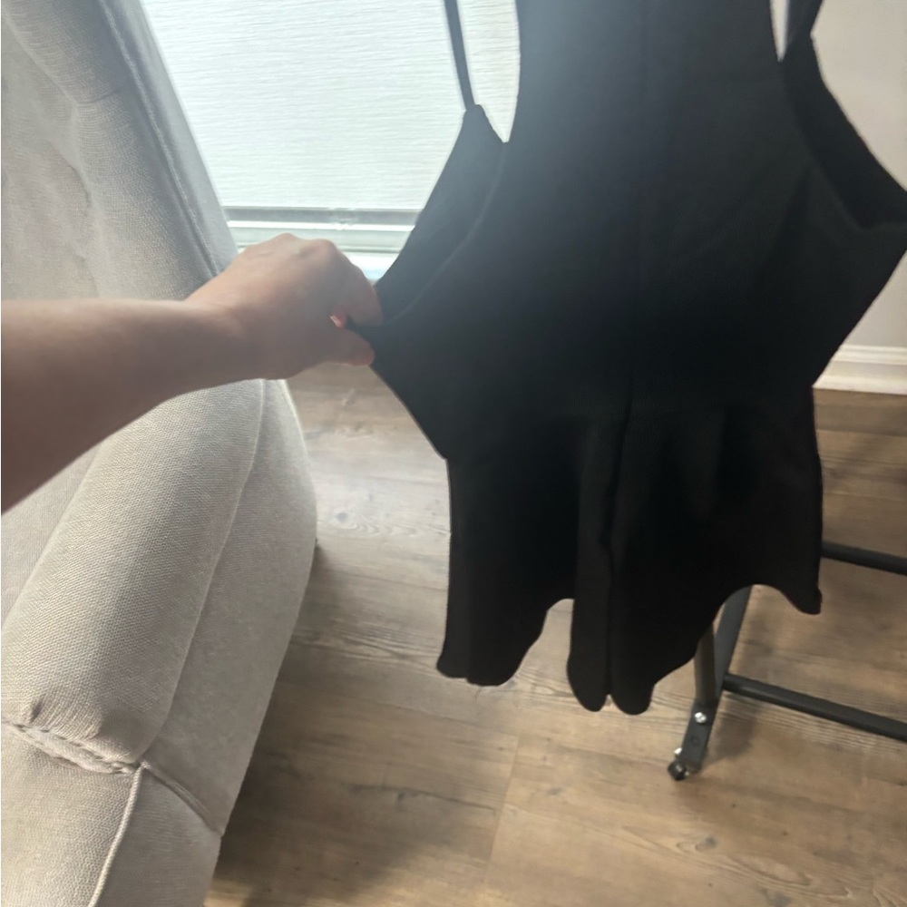 Angel Biba Black Mini Dress